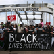 Thousands of people walk across the Edmund Pettus Bridge in Selma, Ala., during the 50th anniversary commemoration of the Selma-to-Montgomery civil rights march March 8, 2015.
Justin Sullivan/Getty Images
